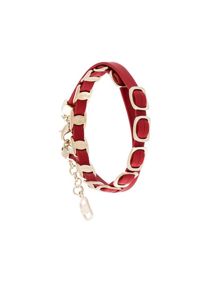 Salvatore Ferragamo Link Wrap Bracelet