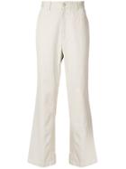 Ami Alexandre Mattiussi Straight Fit Trousers - Neutrals