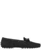 Tod's Gommino Front Tie Loafers - Black
