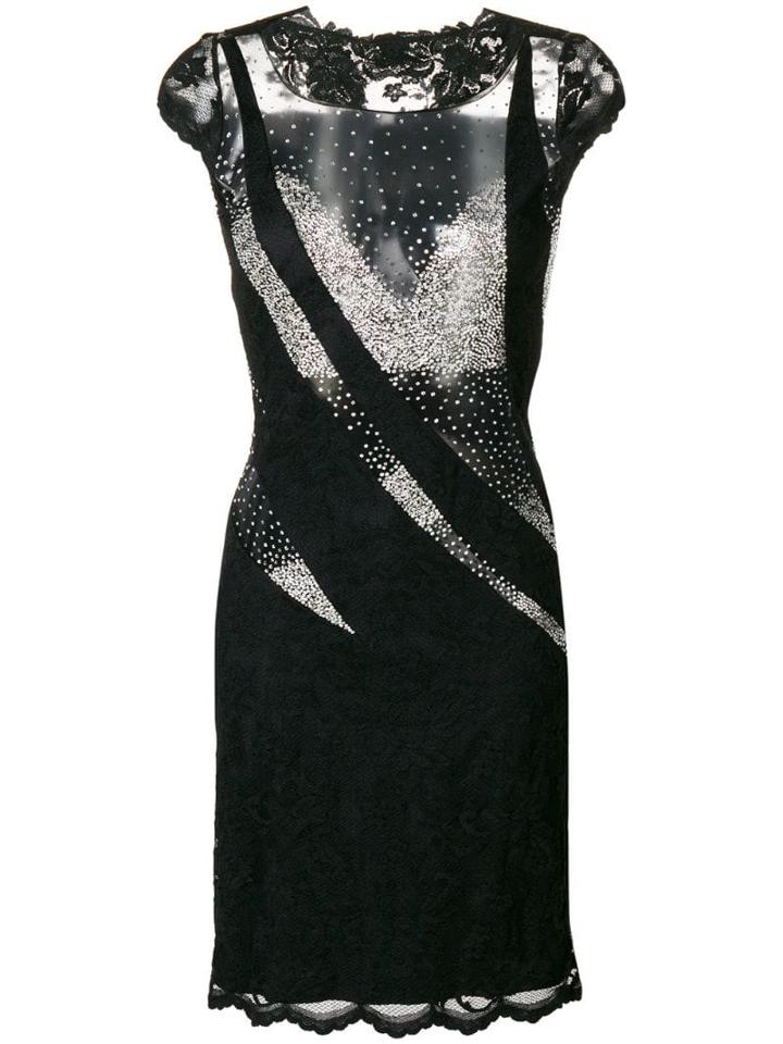 Olvi´s Sheer Panels Dress - Black