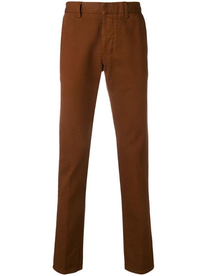 Ami Paris Chino Trousers - Brown