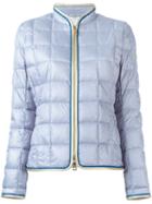 Fay - Zip Up Puffer Jacket - Women - Feather Down/polyamide/polyester/polyurethane - S, Women's, Blue, Feather Down/polyamide/polyester/polyurethane