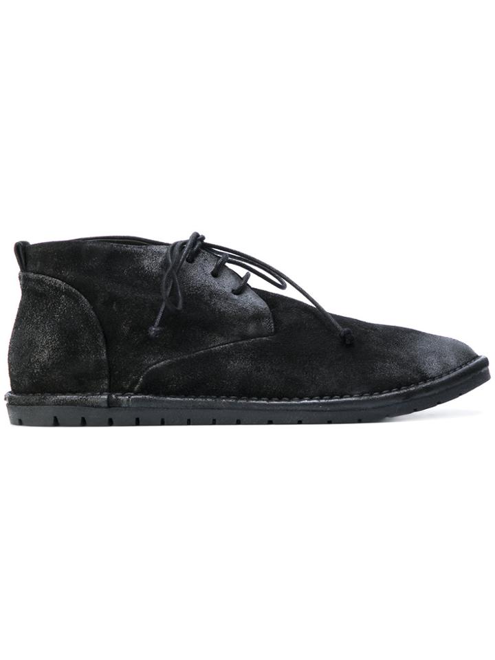 Marsèll Worn Out Effect Boots - Black