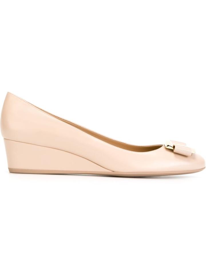 Salvatore Ferragamo 'ninna' Wedge Ballerinas