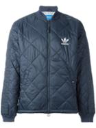 Adidas Originals 'quilted Superstar' Bomber Jacket, Men's, Size: Xl, Blue, Polyester
