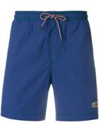 Napapijri Drawstring Swim Shorts - Blue
