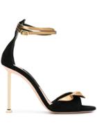 Roberto Festa Scallop Sandals - Black