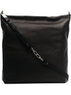 Rick Owens Rick Lthr Mail Bag Blk - Black