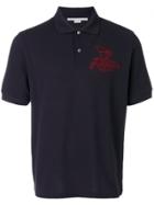 Stella Mccartney Embroidered Polo Shirt - Blue