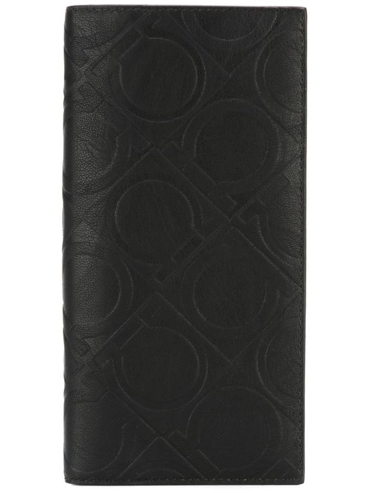 Salvatore Ferragamo Embossed Logo Long Wallet