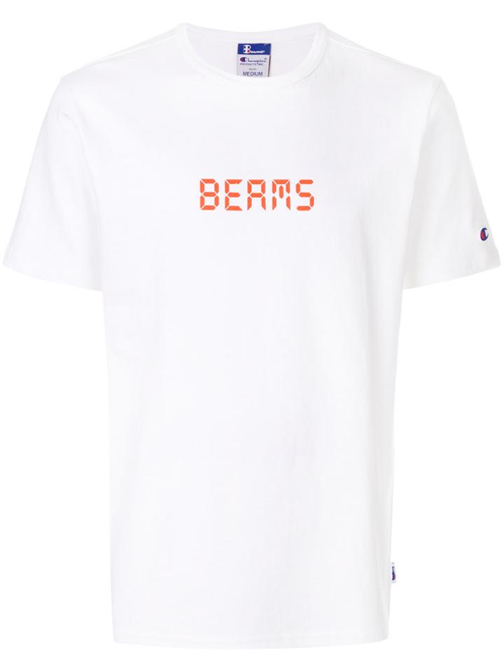 Champion Champion X Beams Logo T-shirt - White