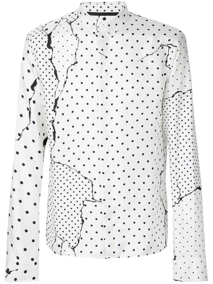Haider Ackermann Polka Dots Shirt - White
