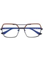 Marni Eyewear Oversize Square-frame Glasses - Blue