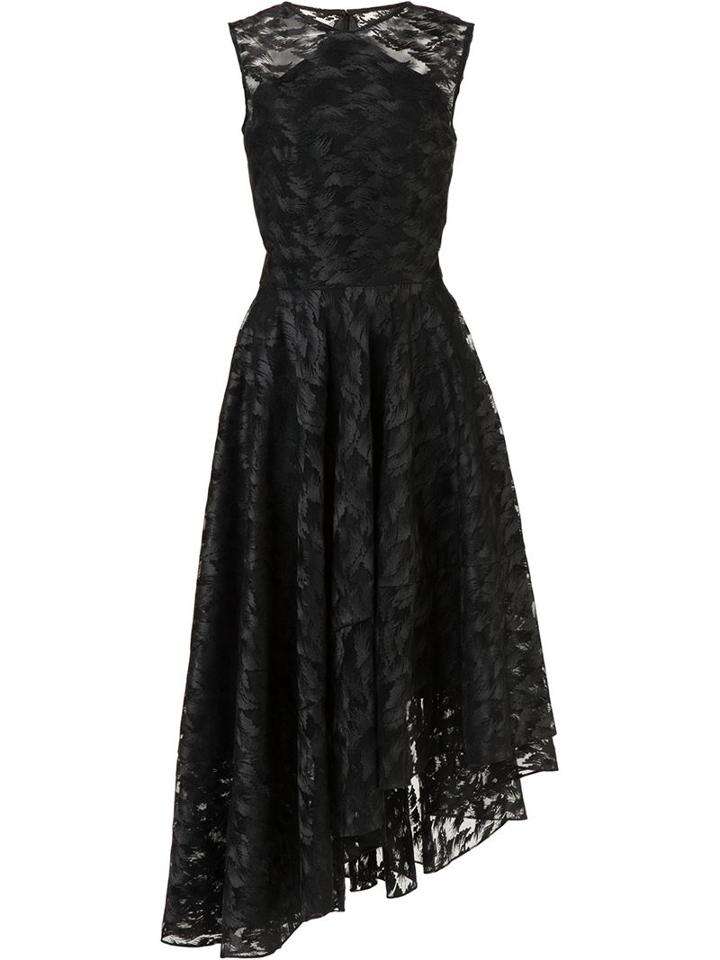 Christian Siriano Asymmetric Lace Dress