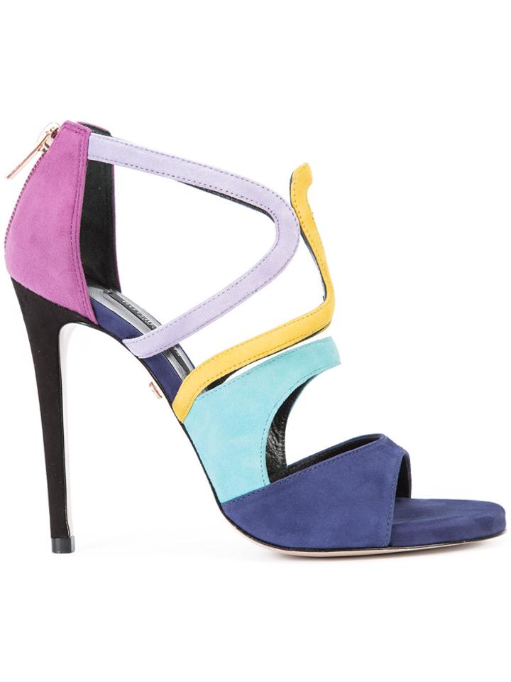 Ruthie Davis Kiernan Sandals - Pink & Purple