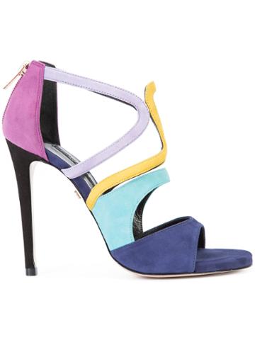 Ruthie Davis Kiernan Sandals - Pink & Purple