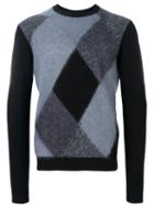 Emporio Armani Rhombus Intarsia Sweater