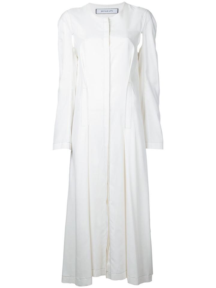 Eckhaus Latta - Duster Dress - Women - Silk - S, White, Silk