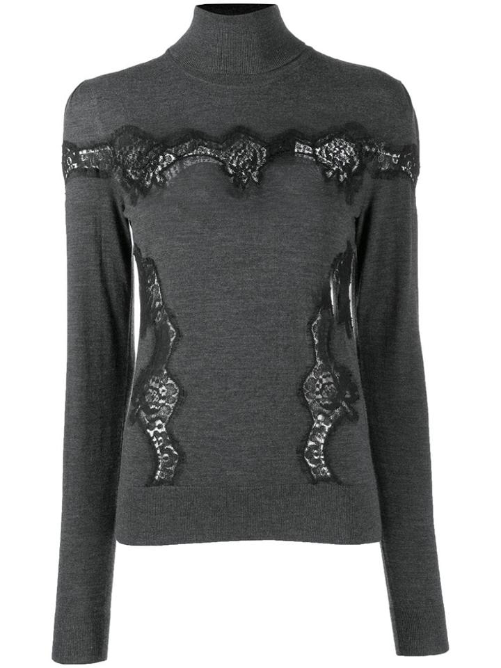Dolce & Gabbana Knitted Sweatshirt - Grey