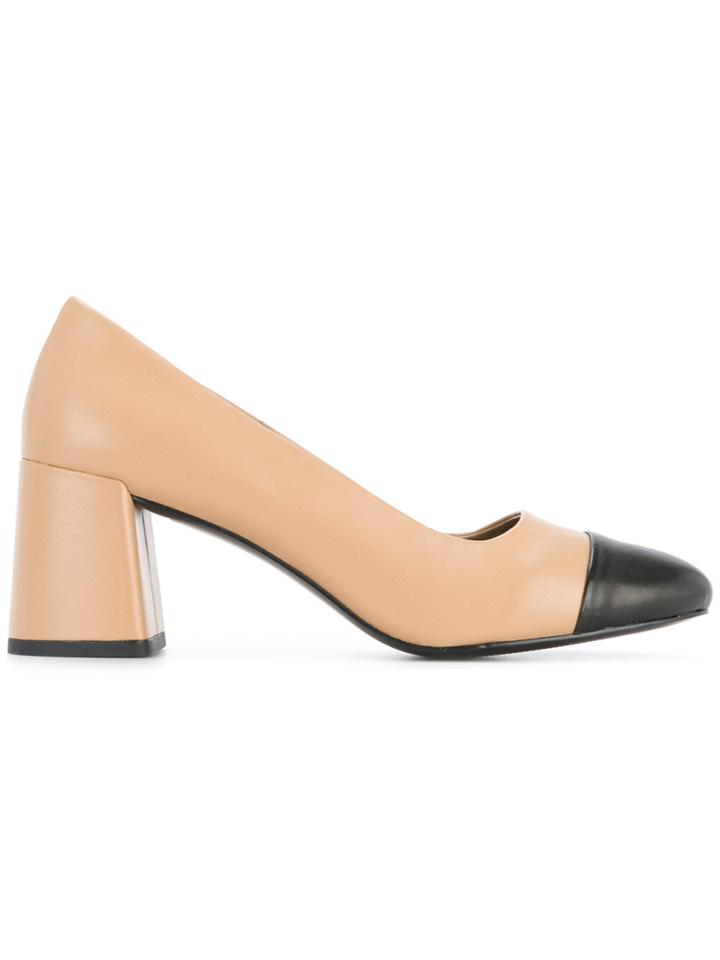 Senso Block Heel Pumps - Brown