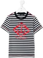 Diesel Kids Anchor Print T-shirt, Boy's, Size: 8 Yrs, Blue