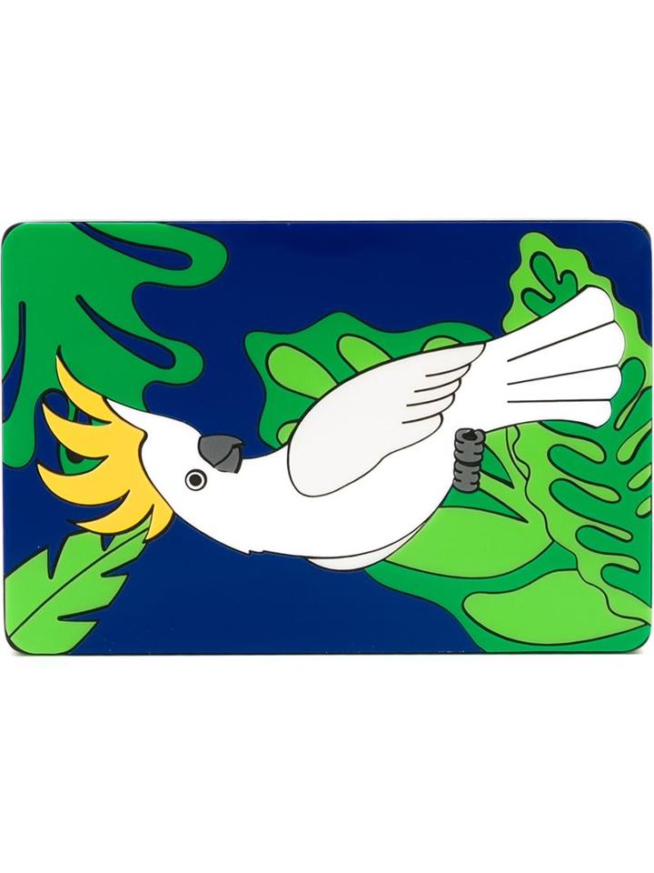 Yazbukey Parrot Clutch Bag