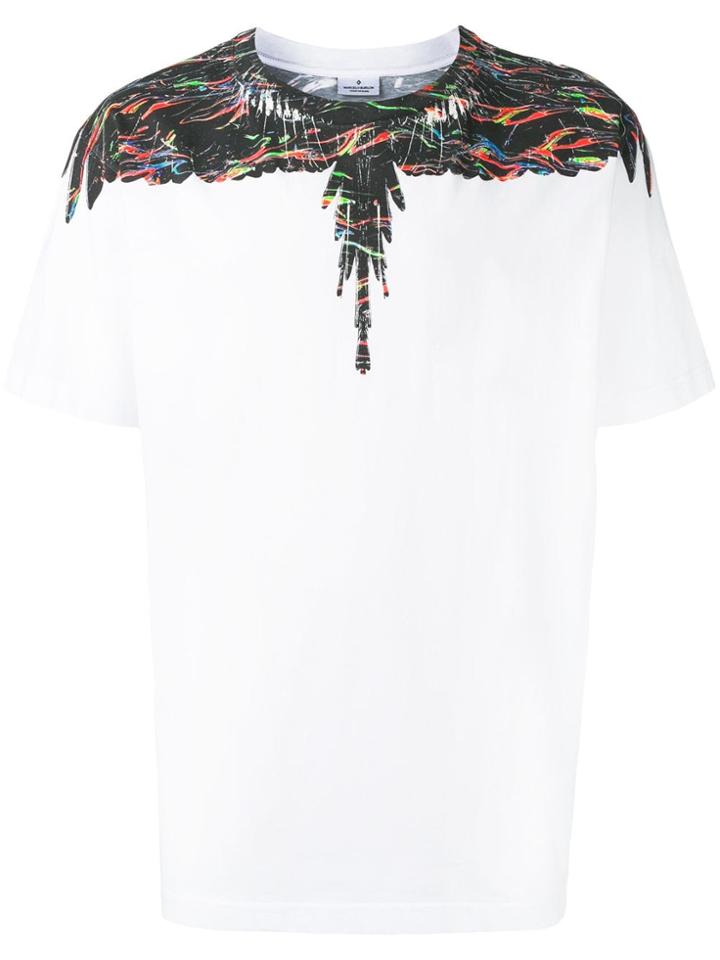 Marcelo Burlon County Of Milan Wings Printed T-shirt - White