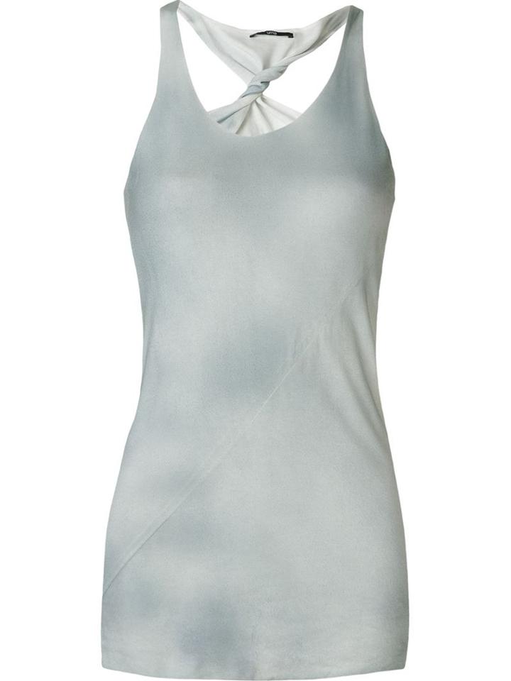 Uma Raquel Davidowicz - 'tigre' Top - Women - Lyocell - P, Grey, Lyocell