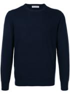 Gieves & Hawkes Long Sleeve Sweatshirt - Blue