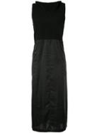 Comme Des Garçons Vintage Knitted Panel Dress - Black