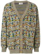 Missoni Vintage Asymmetric Pattern Cardigan - Multicolour