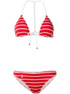 Polo Ralph Lauren - Striped Bikini - Women - Nylon/polyester/spandex/elastane - Xs, Women's, Red, Nylon/polyester/spandex/elastane