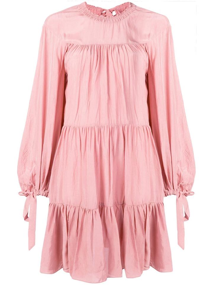 3.1 Phillip Lim Tiered Crepe Dress - Pink