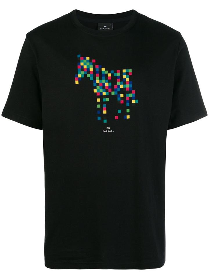 Ps By Paul Smith Logo Graphic T-shirt - Black