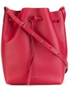 Mansur Gavriel Medium Bucket Bag - Red