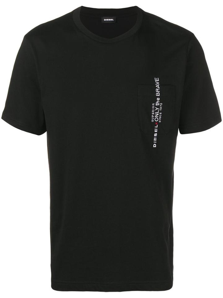 Diesel T-just-pocket T-shirt - Black