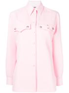 Calvin Klein Button-up Shirt - Pink & Purple