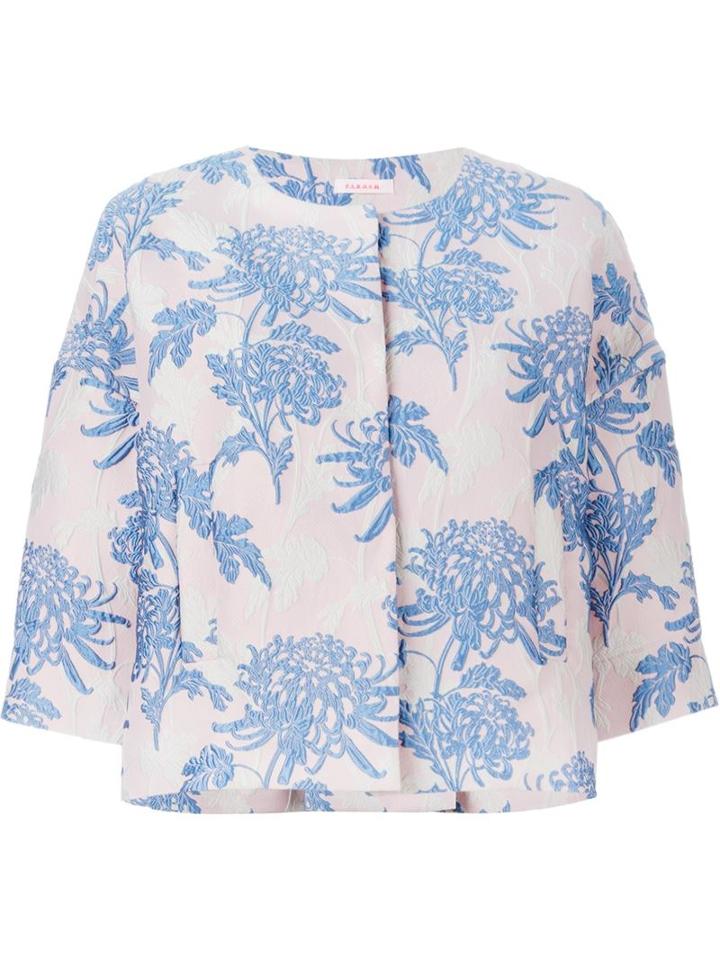 P.a.r.o.s.h. 'pacific' Jacket, Women's, Size: Xl, Pink/purple, Polyester/polyamide/silk