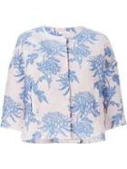 P.a.r.o.s.h. 'pacific' Jacket, Women's, Size: Xl, Pink/purple, Polyester/polyamide/silk