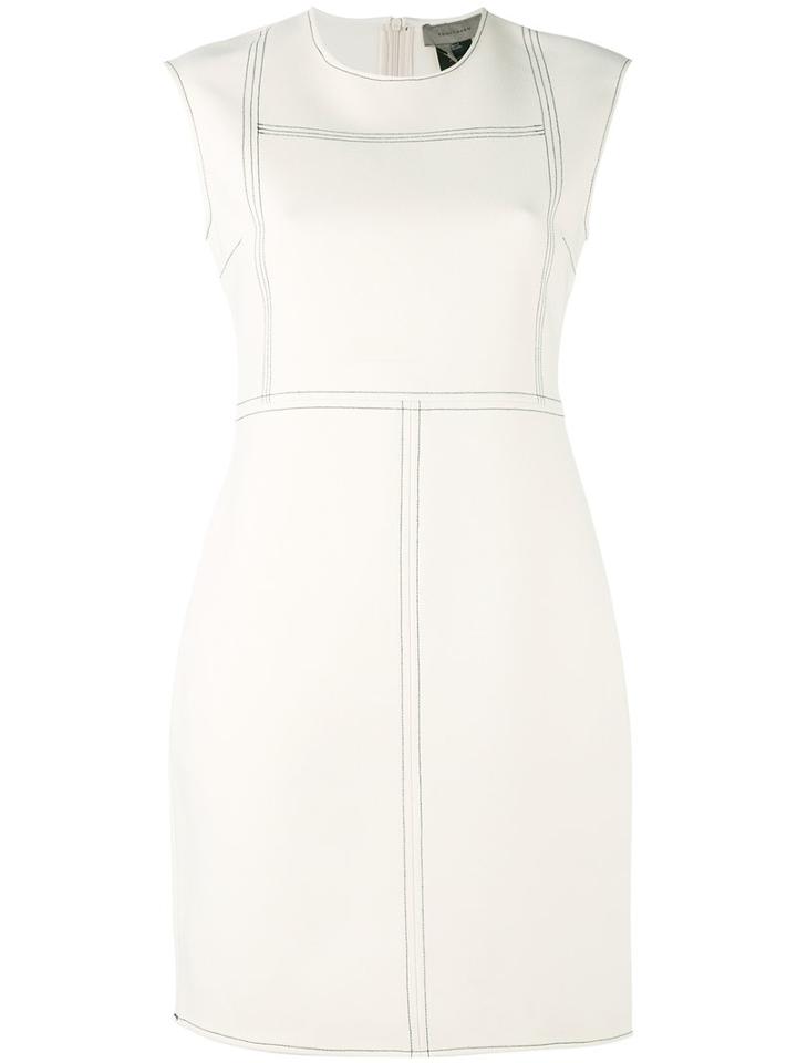 Tony Cohen - Fitted Dress - Women - Polyester - 34, Women's, Nude/neutrals, Polyester