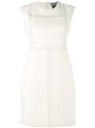 Tony Cohen - Fitted Dress - Women - Polyester - 34, Women's, Nude/neutrals, Polyester