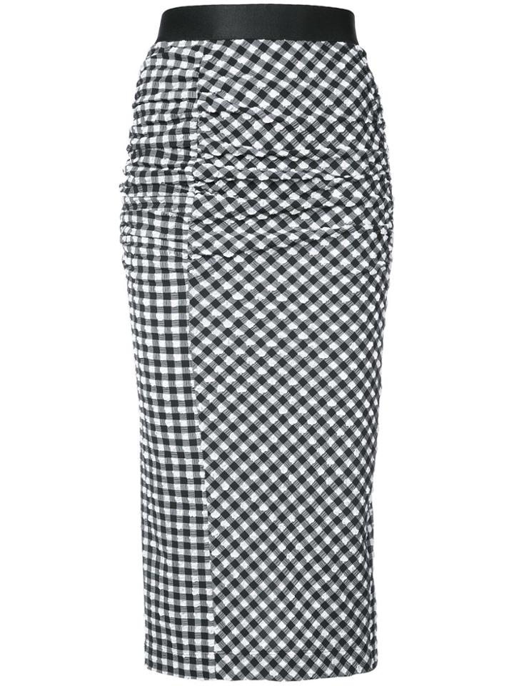 Rachel Comey Checked Twist Skirt - Black