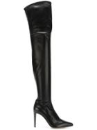 Sergio Rossi Pointy Over-the-knee Boots