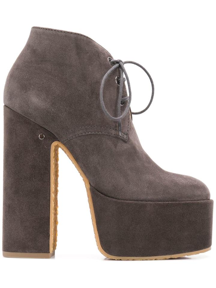 Laurence Dacade Platform Boots - Grey