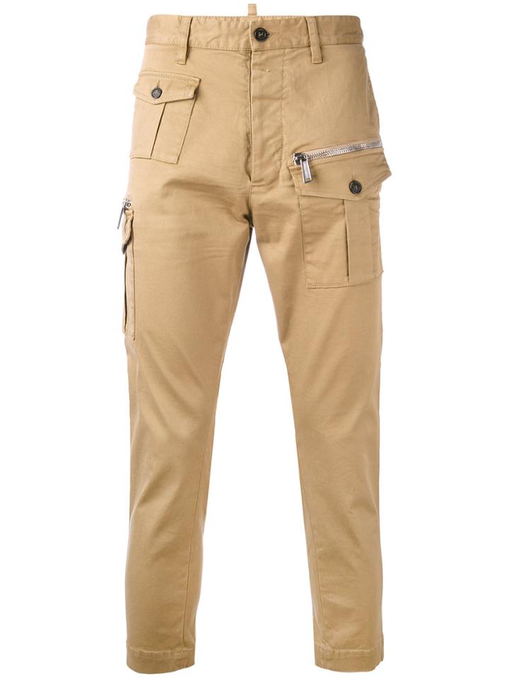 Dsquared2 Cargo Pants - Nude & Neutrals