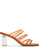 Rejina Pyo Zoe 80mm Strappy Sandals - Orange