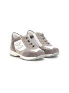 Hogan Kids Interactive Sneakers, Boy's, Size: 20, Grey