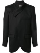 Necessity Sense Koto Single Button Suit Dry Onyx - Black