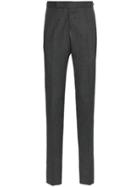 Thom Browne Tailored Striped Wool Trousers - Grey