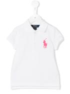 Ralph Lauren Kids - Embroidered Logo Polo Shirt - Kids - Cotton/spandex/elastane - 4 Yrs, Toddler Girl's, White